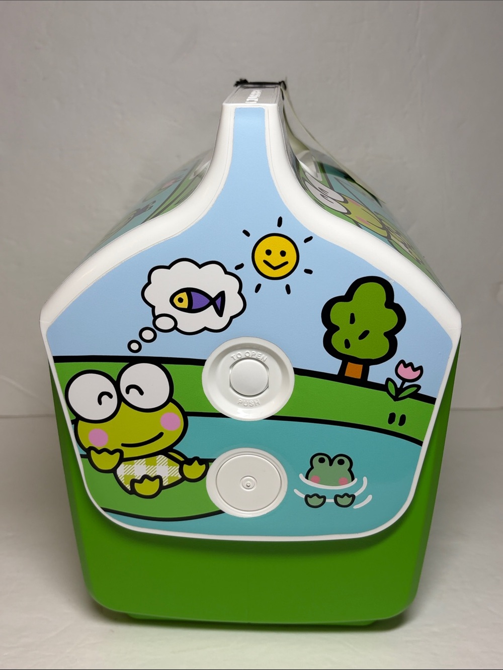 Sanrio Hello Kitty KEROPPI 6 Cans Cooler Insulated Igloo Playmate NWT - Picture 5 of 10